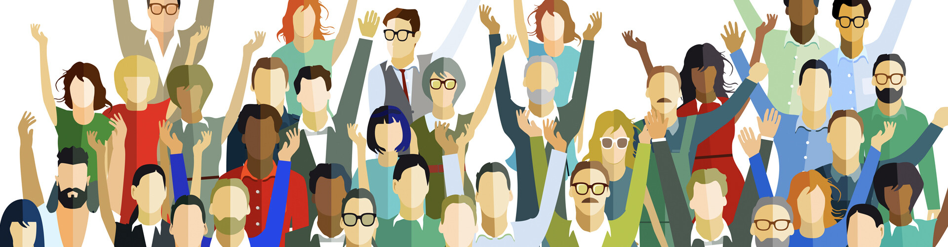 Eine Gruppe von Personen freut sich © scusi, stock.adobe.com