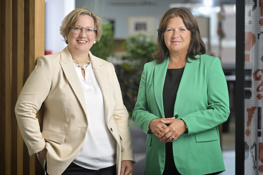 Silvia Hruška-Frank, Direktorin und Renate Anderl, Präsidentin der AK Wien und der Bundesarbeitskammer