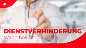 Dienstverhinderung - wann bekomme ich frei?