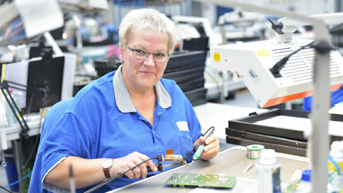 &Auml;ltere Arbeitnehmerin