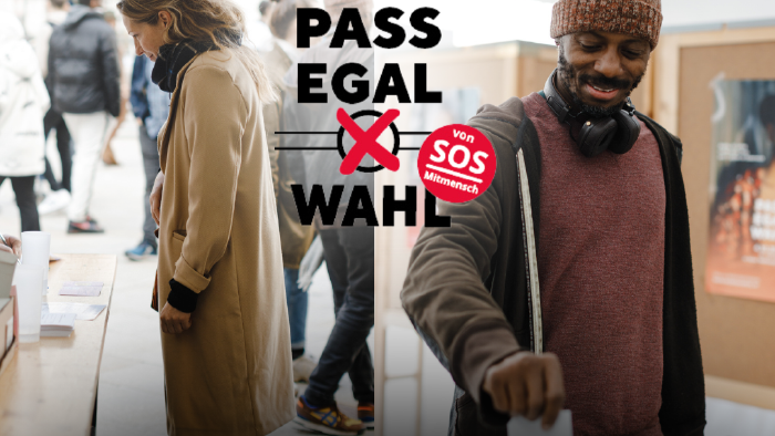 © Victoria Nazarova Wähler:innen bei der Pass Egal Wahl
