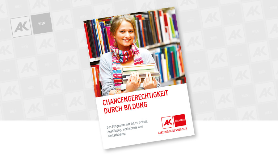 Cover der Broschüre © AK Wien, AK Wien Cover der Broschüre © AK Wien, AK Wien