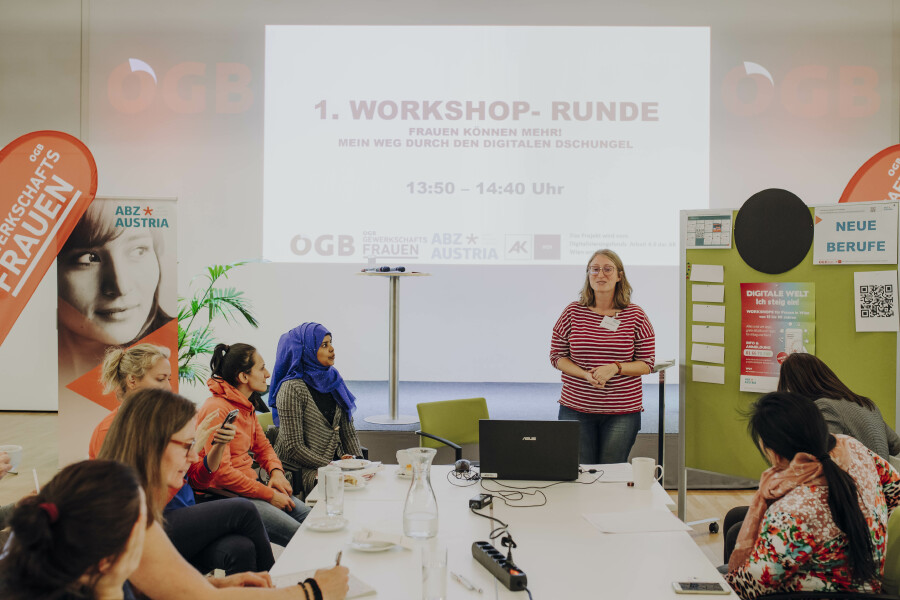 Frauen können mehr - Workshop © ÖGB Frauen Frauen können mehr - Workshop © ÖGB Frauen